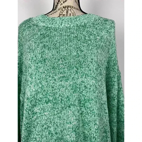Abound, crewneck sweater, green, Small - Picture 3 of 4